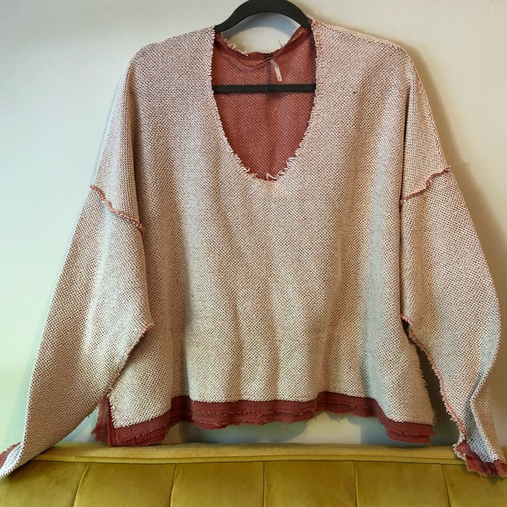 Free people knit pullover